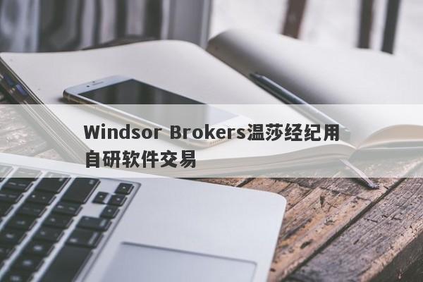 Windsor Brokers温莎经纪用自研软件交易