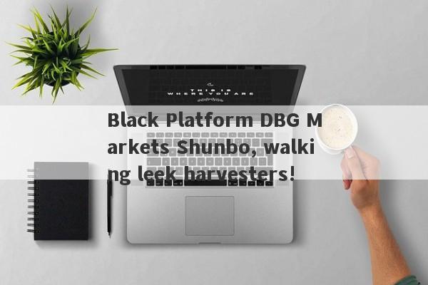 Black Platform DBG Markets Shunbo, walking leek harvesters!