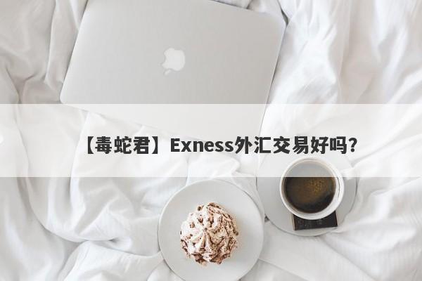 【毒蛇君】Exness外汇交易好吗？
