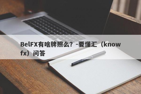 BelFX有啥牌照么？-要懂汇（knowfx）问答