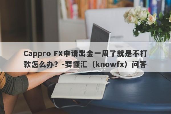 Cappro FX申请出金一周了就是不打款怎么办？-要懂汇（knowfx）问答