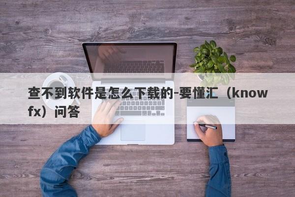 查不到软件是怎么下载的-要懂汇（knowfx）问答