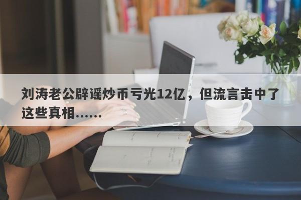 刘涛老公辟谣炒币亏光12亿，但流言击中了这些真相......