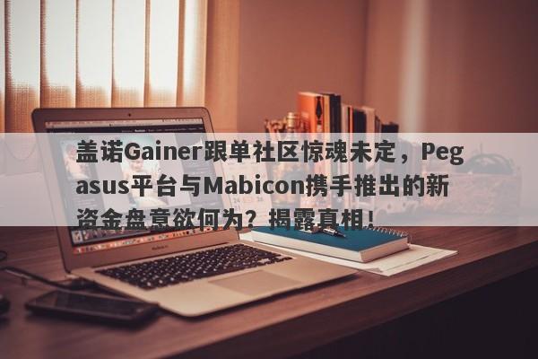 盖诺Gainer跟单社区惊魂未定，Pegasus平台与Mabicon携手推出的新资金盘意欲何为？揭露真相！