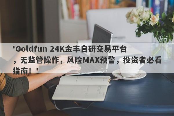 'Goldfun 24K金丰自研交易平台，无监管操作，风险MAX预警，投资者必看指南！'