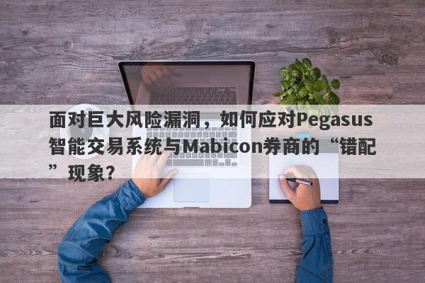 面对巨大风险漏洞，如何应对Pegasus智能交易系统与Mabicon券商的“错配”现象？