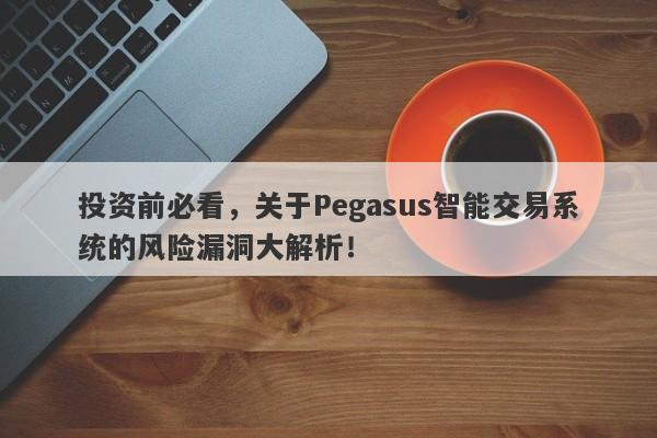 投资前必看，关于Pegasus智能交易系统的风险漏洞大解析！