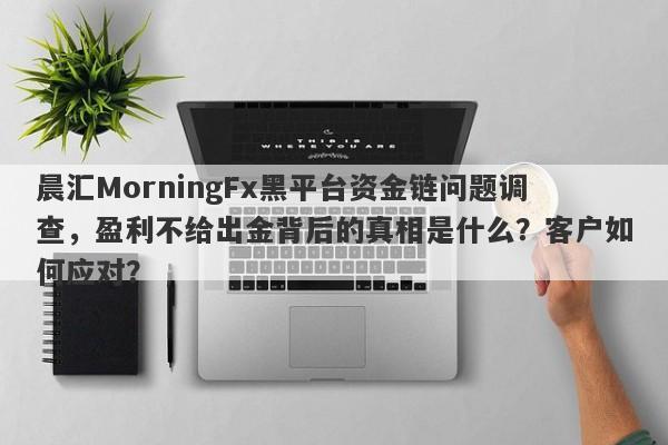 晨汇MorningFx黑平台资金链问题调查，盈利不给出金背后的真相是什么？客户如何应对？