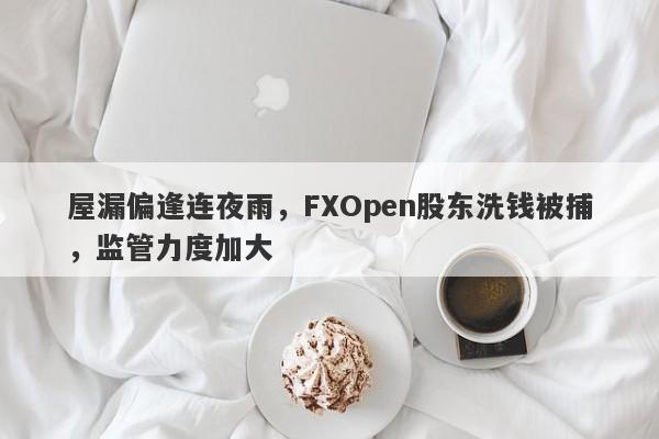 屋漏偏逢连夜雨，FXOpen股东洗钱被捕，监管力度加大