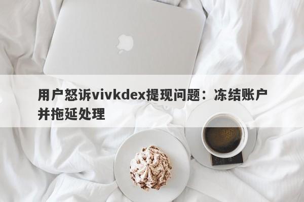 用户怒诉vivkdex提现问题：冻结账户并拖延处理