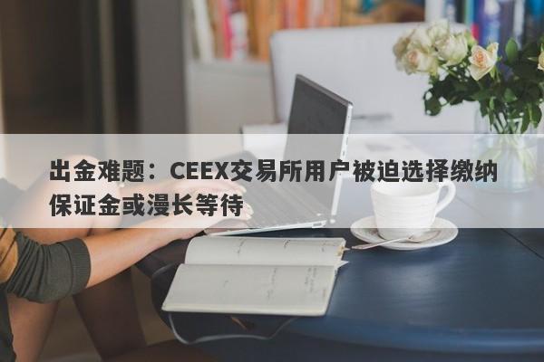 出金难题：CEEX交易所用户被迫选择缴纳保证金或漫长等待